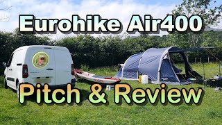 Eurohike Air 400 Pitch amp Review [upl. by Dickenson]