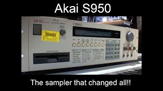 Akai S950 Part ONE An introduction to the sampler that changed everything [upl. by Nide]