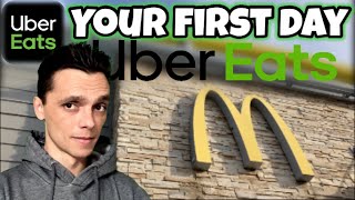 EVERYTHING You Need To Know  First Day UberEats Driver [upl. by Kristof]