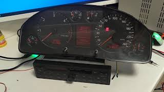 My Audi cluster test bench 20 with no errors on display [upl. by Esta]