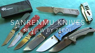 Sanrenmu Knives Review  The Quintessential Budget Knives [upl. by Lanevuj]