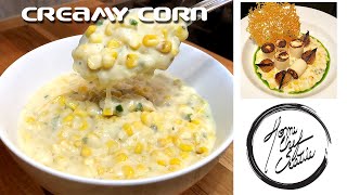 CREAMY CORN with Jalapeno Recipe [upl. by Atiekram]