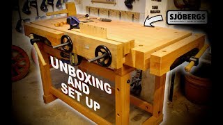 Sjobergs Elite 1500 Workbench Unboxing and Set Up [upl. by Susanne731]