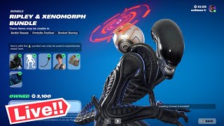 🔴 ALIEN FORTNITE ITEM SHOP LIVE Today Fortnite Chapter 5 [upl. by Melvina]