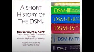 A history of the DSM [upl. by Shepp135]