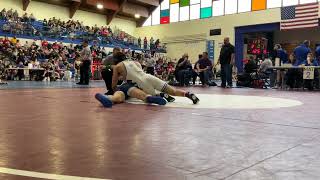 11224 Liam Garcia vs MendozaMoyers Spring Valley [upl. by Hudnut]