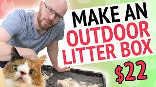 How to make an Outdoor Litter Box [upl. by Notle560]