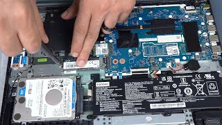 Lenovo IdeaPad 3 15IGL05 NVMe SSD Upgrade [upl. by Enomrej]