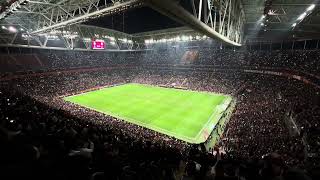 4K Yerine Sevemem  Galatasaray Istanbul RAMS Park [upl. by Ecnarual]