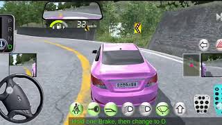 New My red Car 🤯 3D driving School crashing 😭💯4 simulator [upl. by Naeerb]