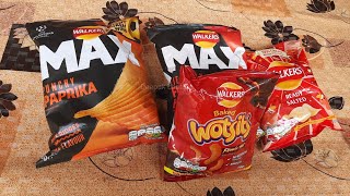 Walkers MAXWotsits and ready salted crisps [upl. by Yggep]