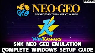 Winkawaks☆Neo Geo Emulation Full Setup Guide snk neogeo emulator [upl. by Lyn79]