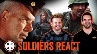 Army Veterans React to Classic War Films [upl. by Tomas226]