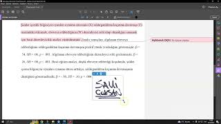 PDF Dosyasına İmza Nasıl Atılır [upl. by Jesh]