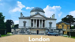 London Spring Walk Chiswick House And Gardens  Residential Walk [upl. by Yesnikcm961]