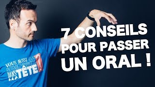 7 conseils importants pour réussir vos examens Oraux [upl. by Leora]