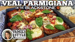 Homemade Veal Parmigiana with Blackstone Betty  Blackstone Griddles [upl. by Siberson426]