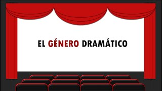 El género dramático  1ero de secundaria  Literatura [upl. by Ives]