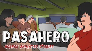 PINOY ANIMATED STORY  PASAHERO  ASWANG TRUE ANIMATED STORIES  PINOY NIGHTMARE [upl. by Ellerd]