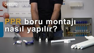 PPR Boru Montajı Nasıl Yapılır  Wavin [upl. by Araht56]