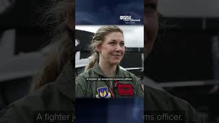 1st female Air Force member awarded Silver Star for shootdown of Iranian drones [upl. by Jamie]