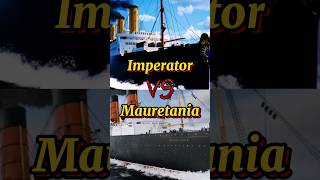 Ocean Liner Tournament pt2  Imperator 🆚 Mauretania shorts ship oceanliner tournament vs [upl. by Aneelad680]