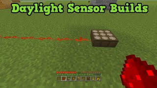 Minecraft Xbox 360  PS3  Daylight Sensor Tutorial  Builds [upl. by Eiddet165]