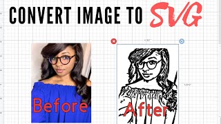 How to convert image into SVG Cricut Design Space [upl. by Lenroc]