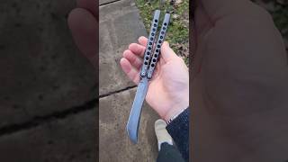 Green Christmas Atropos Demon Flips titanium balisong [upl. by Pope]