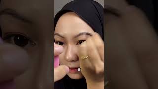 Tutorial buat alis tanpa concealer tutorialalisnatural eyebrows [upl. by Settle621]