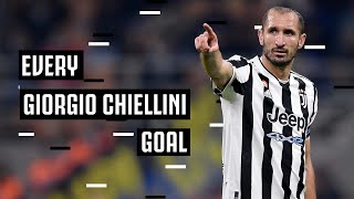 17 Years of Giorgio Chiellini Goals ⚽  Juventus [upl. by Shaia]