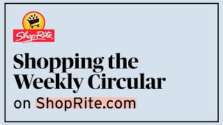 How to Shop the Weekly Circular  Digital HowTos  ShopRite Grocery Stores [upl. by Yokum]