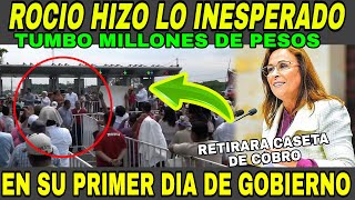 YA VALIO ADIOS A LA CASETA DE COBRO NI UN PESO MAS ROCÍO NAHLE HIZO LO INESPERADO EN VERACRUZ [upl. by Three]