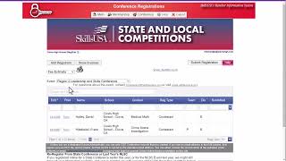 SkillsUSA Conference Registration Process [upl. by Sitarski]