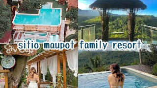 SITIO MAUPOT FAMILY RESORT  Bali inspired resort in North Cotabato  Travel vlog [upl. by Danyluk736]