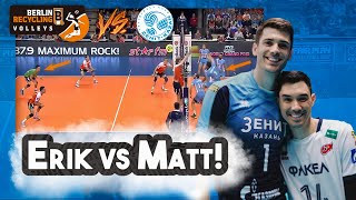 Reacting with Matt Anderson Zenit Kazan vs Berlin Recycling Volleys [upl. by Otila]