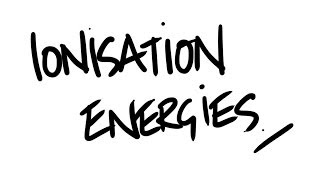 AQA ALevel Chemistry  Ionisation Energies [upl. by Lleunamme]