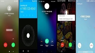 5 phones Screen recorder Incoming call Reverse mode [upl. by Ramah]