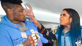 Blueface amp Chrisean Rock Get Into FIGHT On Stream [upl. by Ettinger]