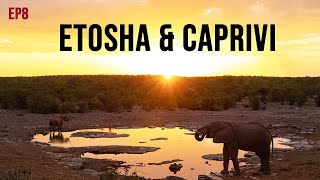 Etosha National Park amp Caprivi Strip Namibia Part 3 of 3  EP8 [upl. by Nnylear]