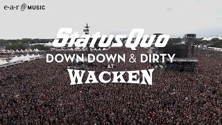 Status Quo quotWhatever You Wantquot Live at Wacken 2017  from quotDown Down amp Dirty At Wackenquot [upl. by Scheer]