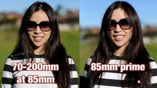 Best Portrait lens 85mm vs 70200mm [upl. by Odlaw224]