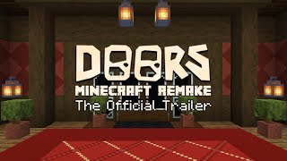 Doors Minecraft Remake Official Trailer ALPHA [upl. by Anavlis]