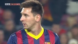 Barcelona vs Getafe 40 All Goals amp Highlights 08012014 Messi is back [upl. by Donni336]