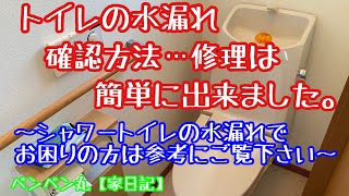 ～トイレの水漏れ修理～簡単に直せました。 [upl. by Elise217]