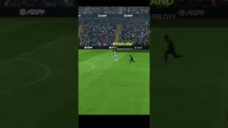 HAALANDs GOAL for MANCHESTER CITY HAALAND fc24goals fifa football gamer goals gaming fc24 [upl. by Ynehpets831]