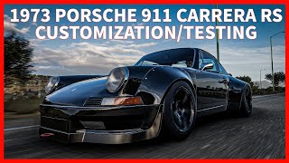 Forza Horizon 5 1973 Porsche 911 Carrera RS CustomizationTesting [upl. by Chara]