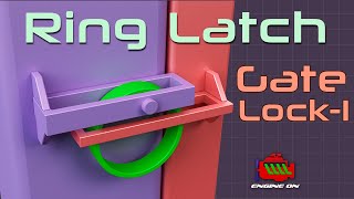 Ring Latch for Gate [upl. by Sofie918]