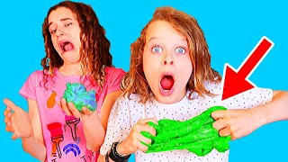 MAKE THIS SLIME PRETTY Challenge wThe Norris Nuts [upl. by Ahsienak164]