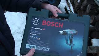 Строительный фен Bosch GHG 2366 Professional  Плюсы и минусы после трех лет эксплуатации [upl. by Meehyr]